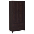 Tall Rustic Farmhouse Storage Cabinet