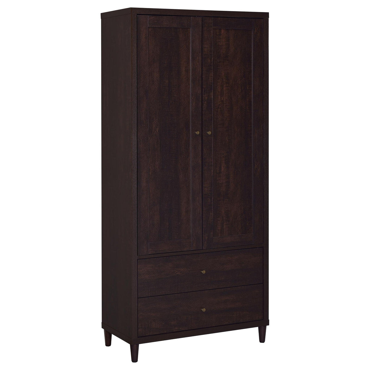 Tall Rustic Farmhouse Storage Cabinet