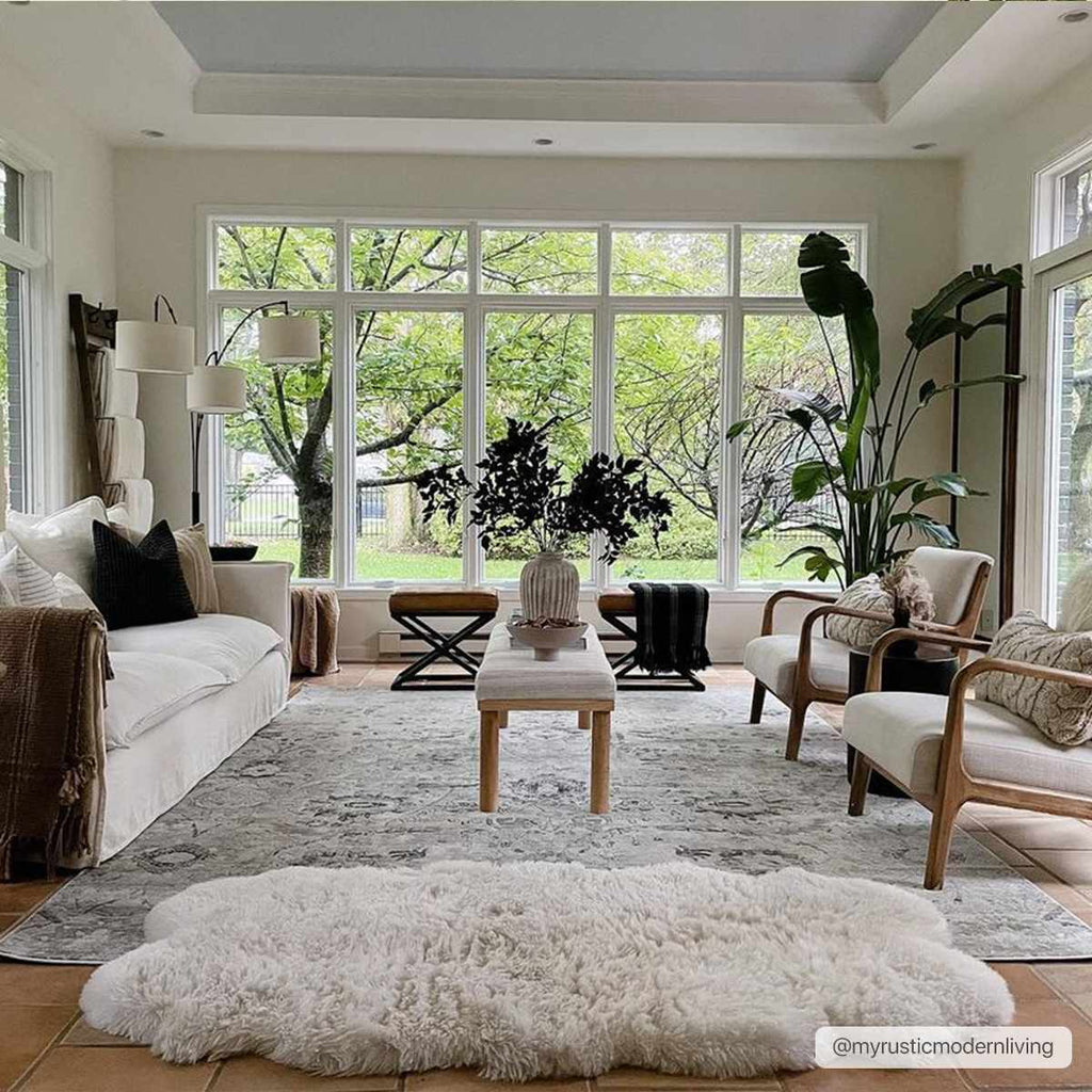 Georgiana Vintage-Inspired Farmhouse Area Rug