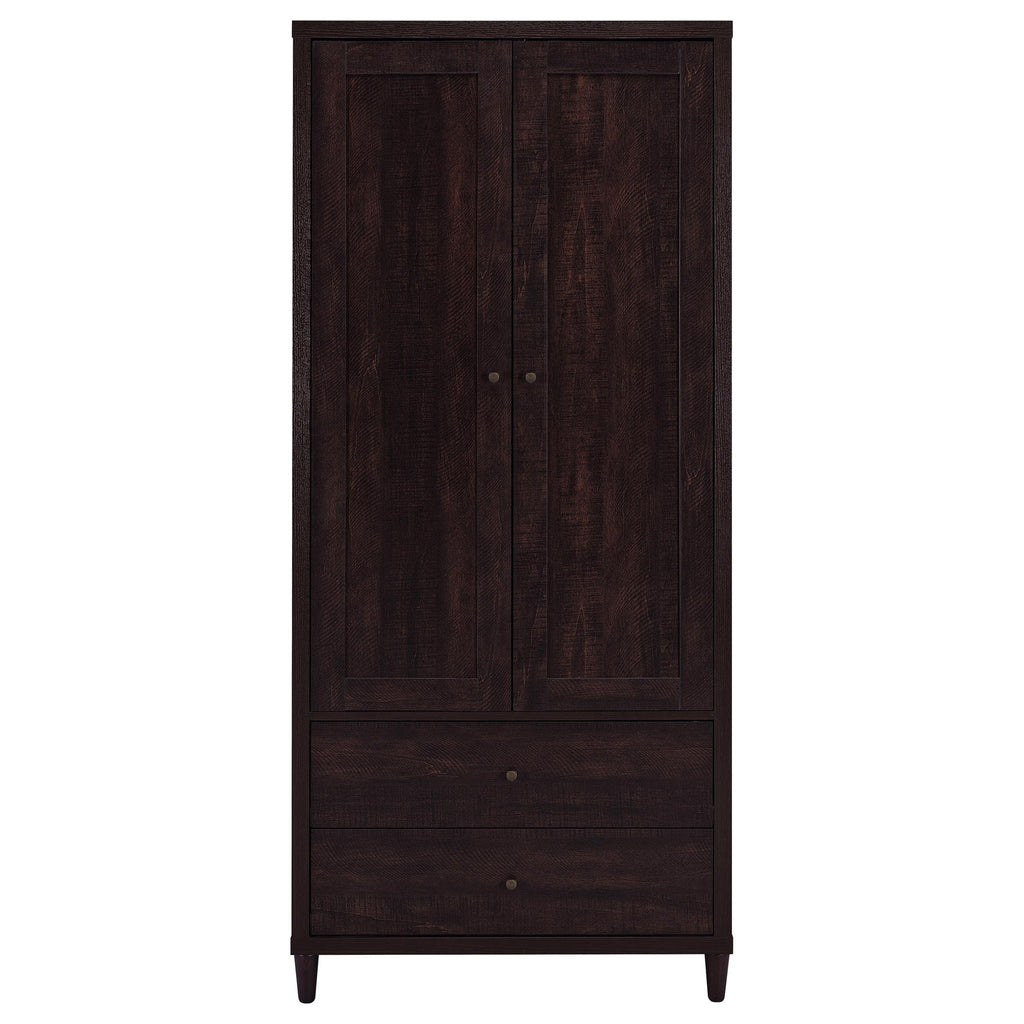 Tall Rustic Farmhouse Storage Cabinet