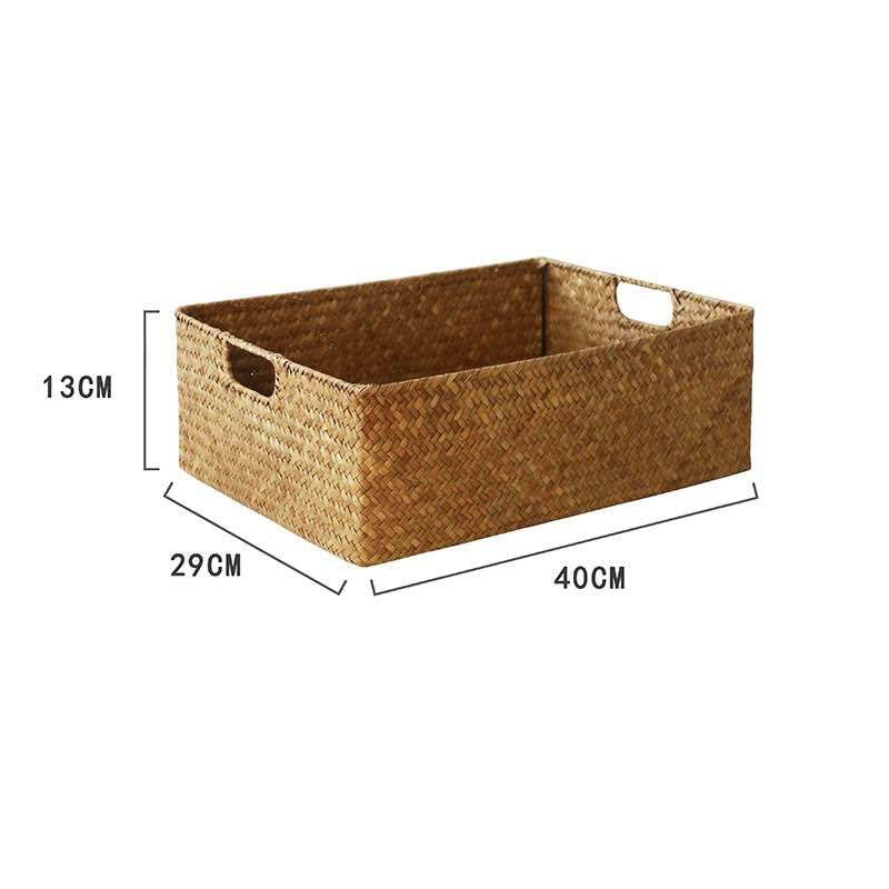 Handwoven Natural Farmhouse Storage Baskets