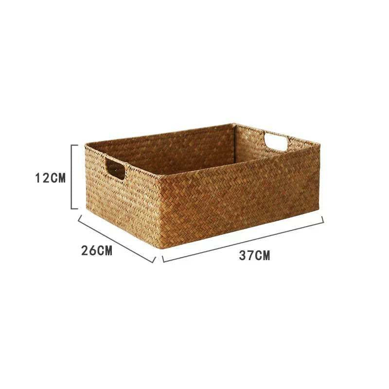 Handwoven Natural Farmhouse Storage Baskets