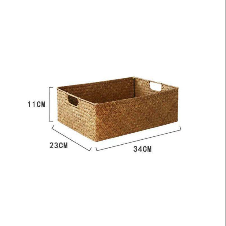 Handwoven Natural Farmhouse Storage Baskets