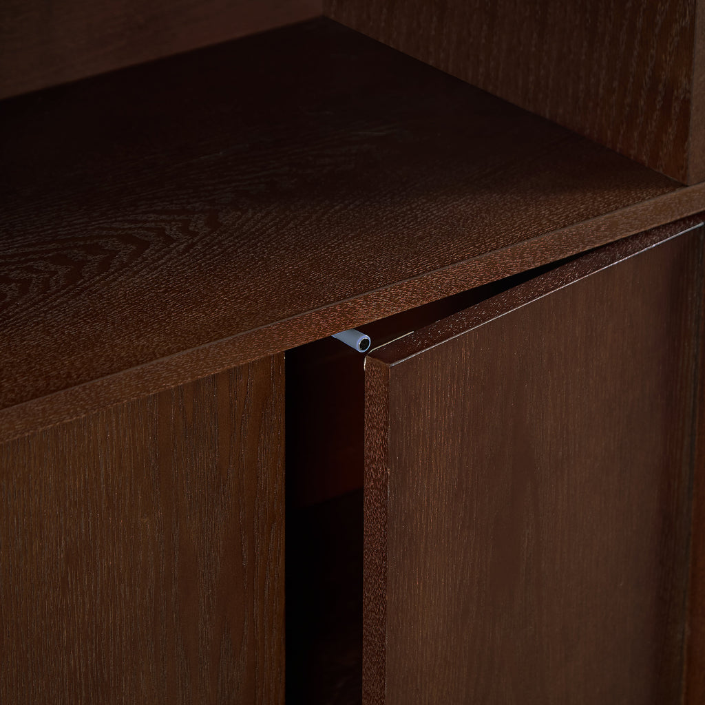 Fluted Farmhouse Sideboard & Buffet Cabinet