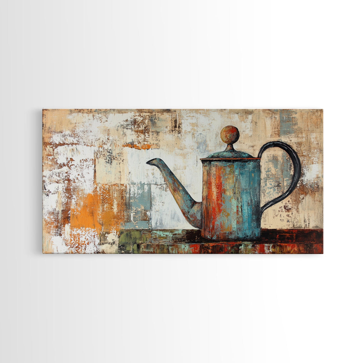 Antique Coffee Pot Farmhouse Wall Art