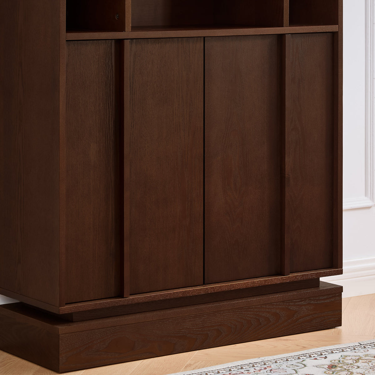 Fluted Farmhouse Sideboard & Buffet Cabinet