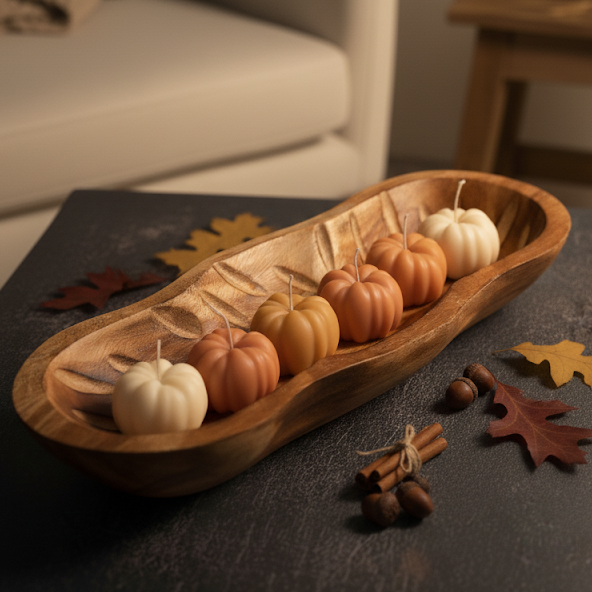 Hand-Poured Pumpkin Soy Candle