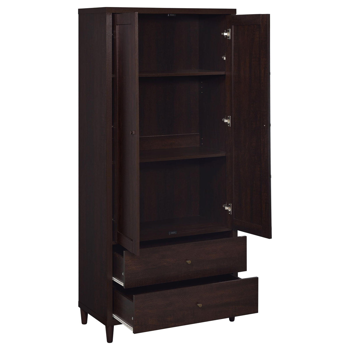 Tall Rustic Farmhouse Storage Cabinet