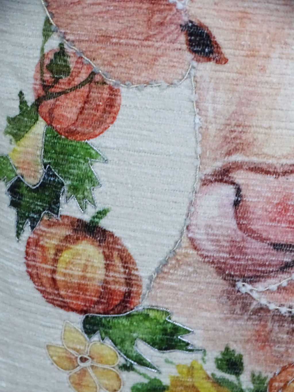 Fall Cow Farmhouse Decorative Throw Pillow