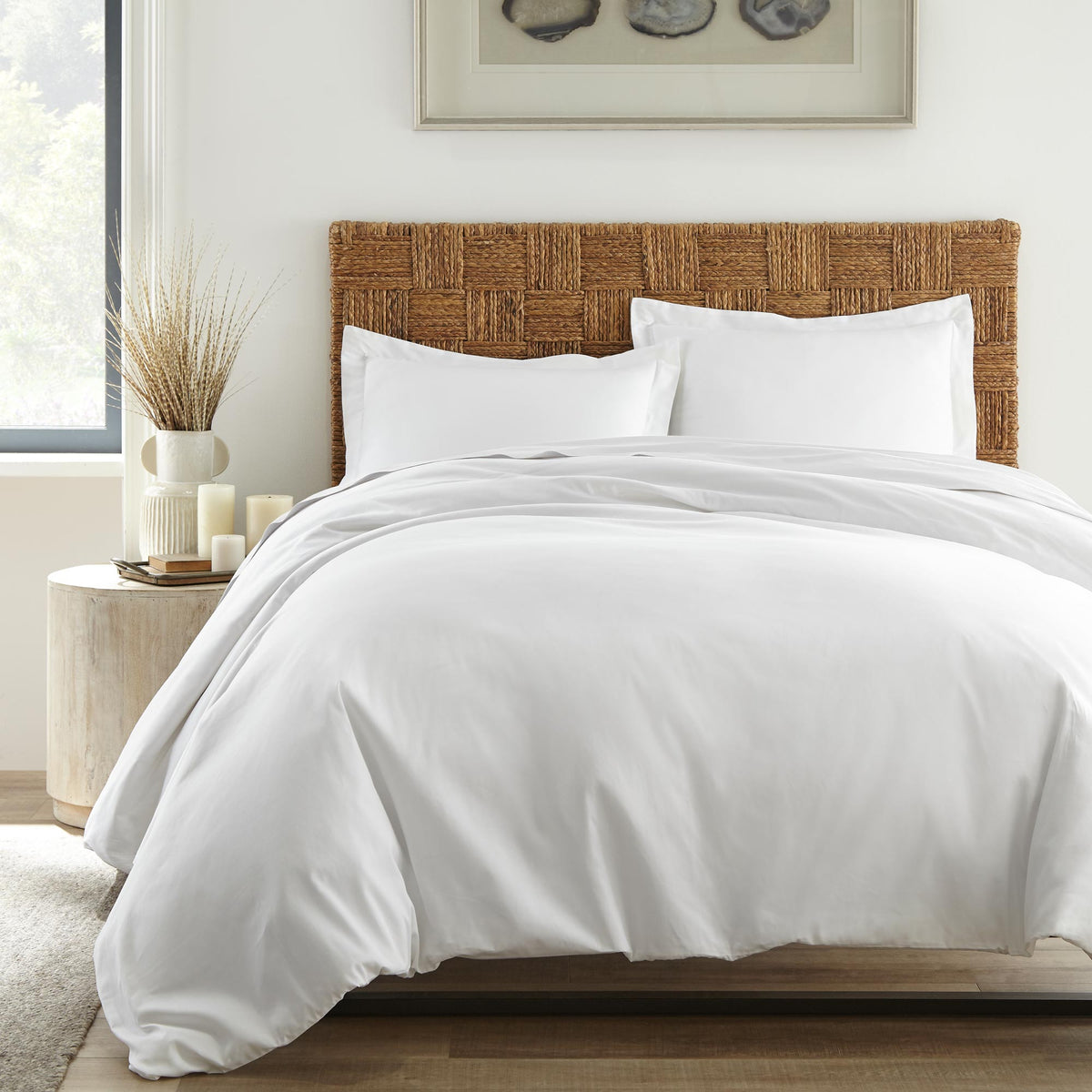 Organic Cotton Farmhouse Duvet Cover Set