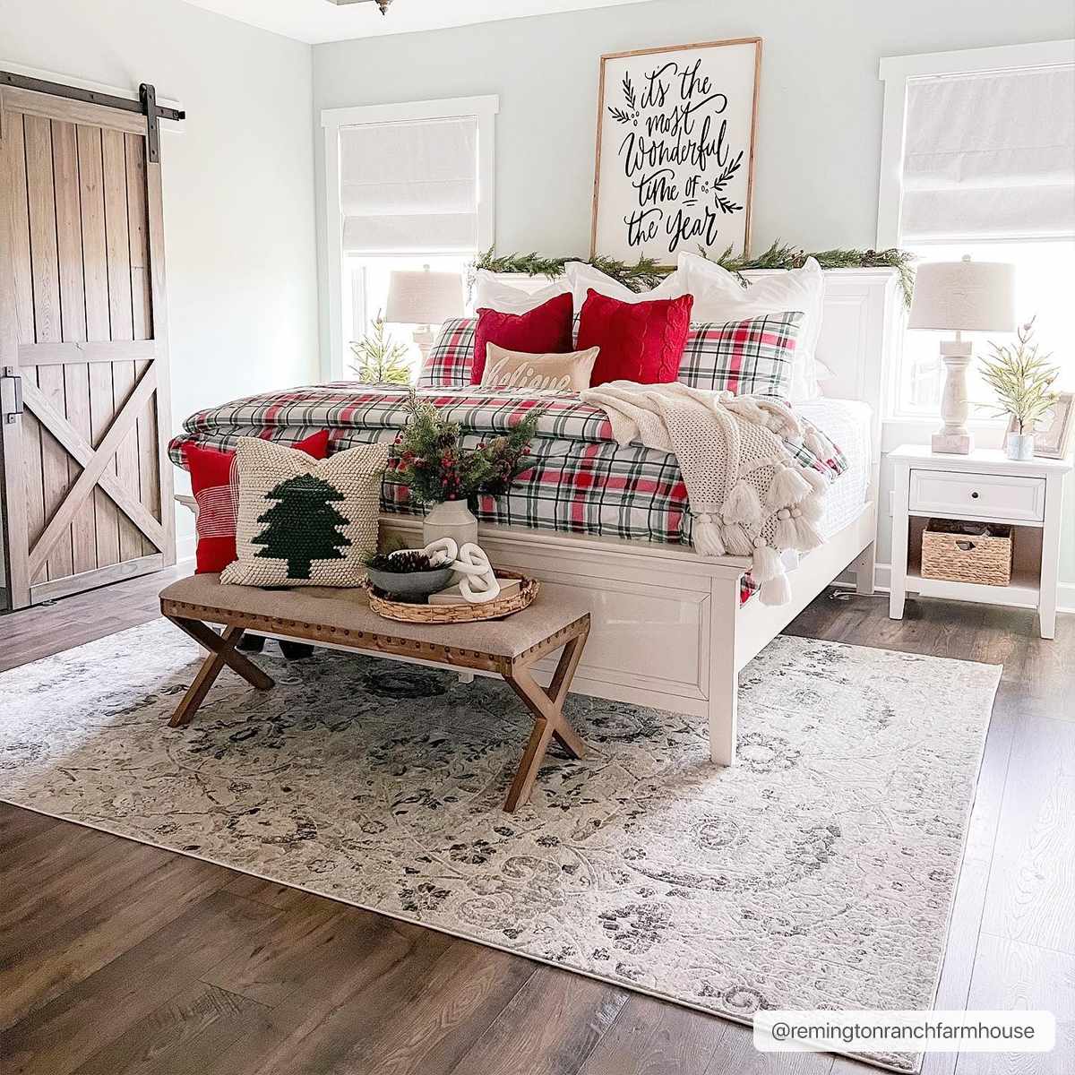 Georgiana Vintage-Inspired Farmhouse Area Rug