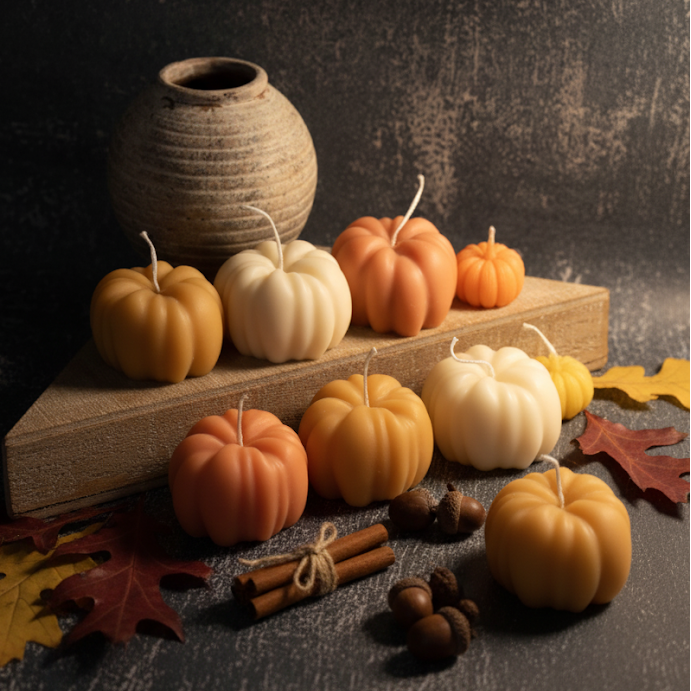 Hand-Poured Pumpkin Soy Candle