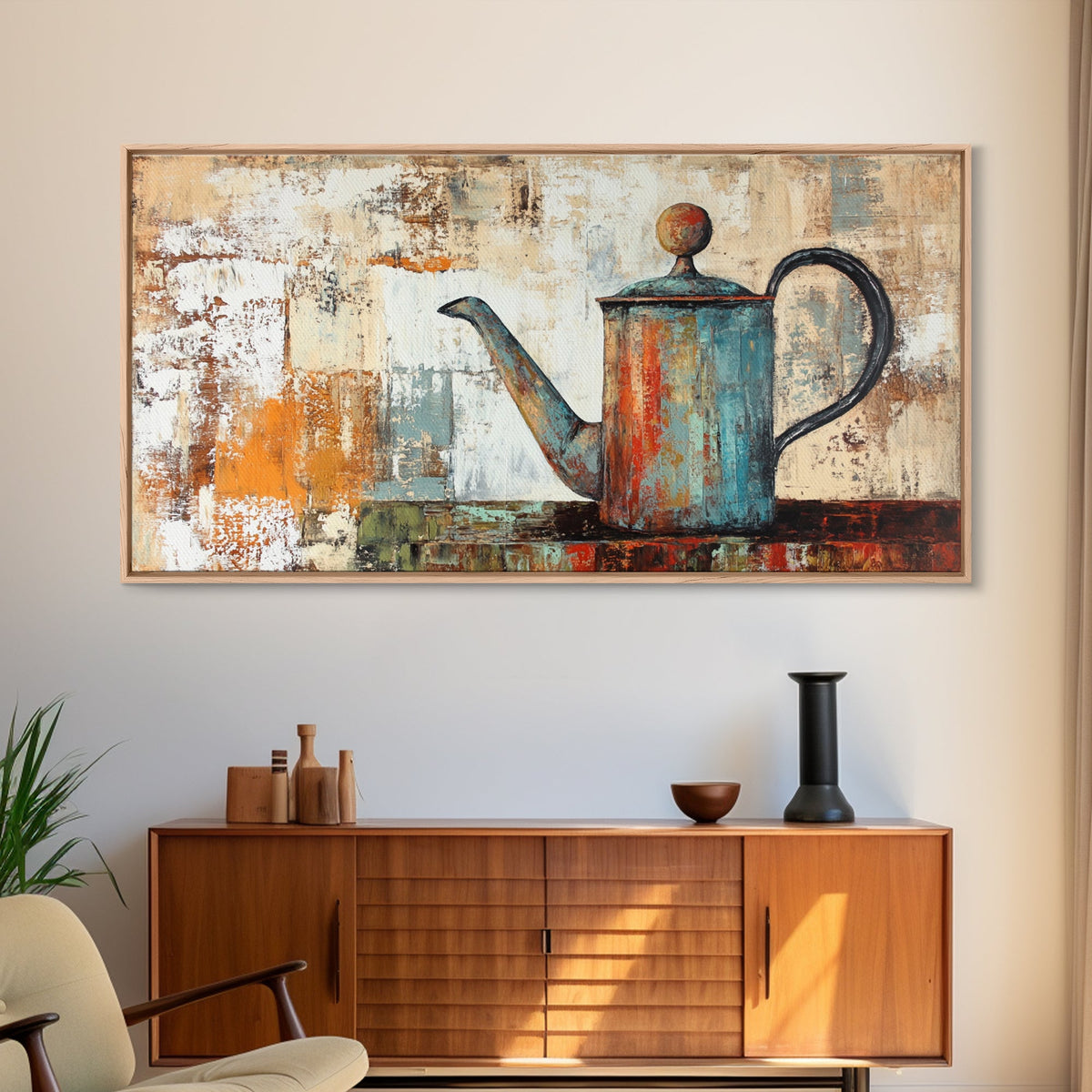 Antique Coffee Pot Farmhouse Wall Art