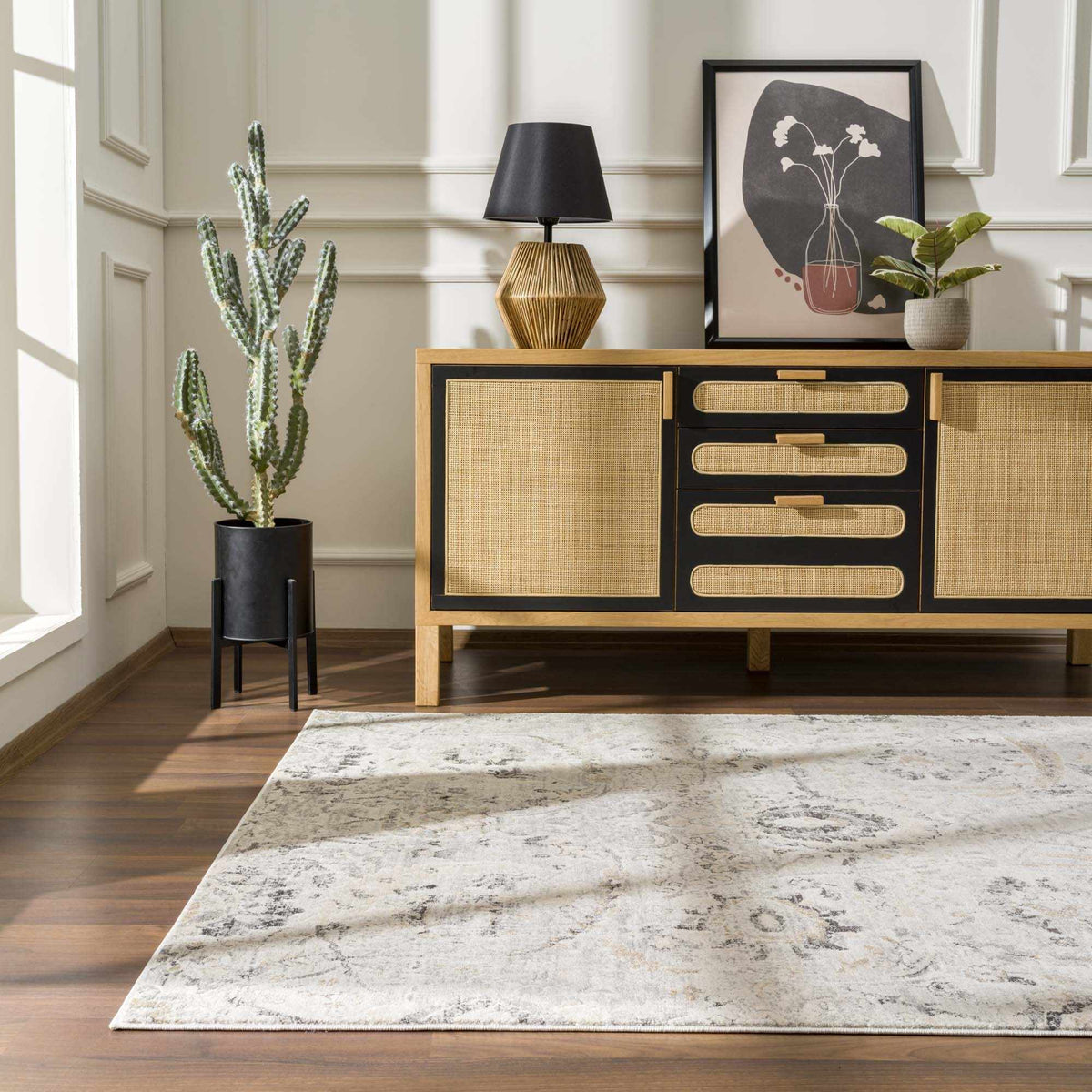 Georgiana Vintage-Inspired Farmhouse Area Rug