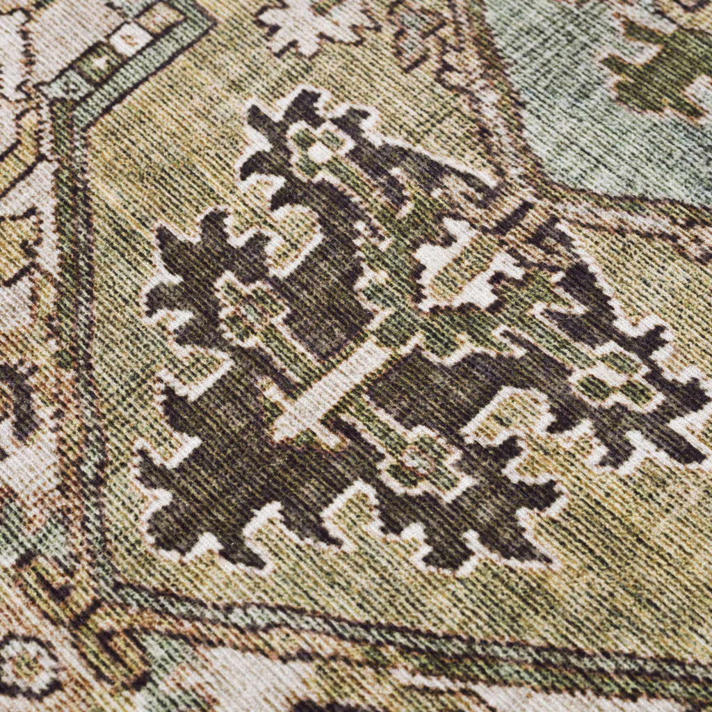 Neyland Sage Vintage-Inspired Farmhouse Rug