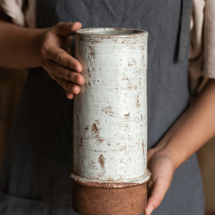 Restoration Farmhouse Ceramic Vase