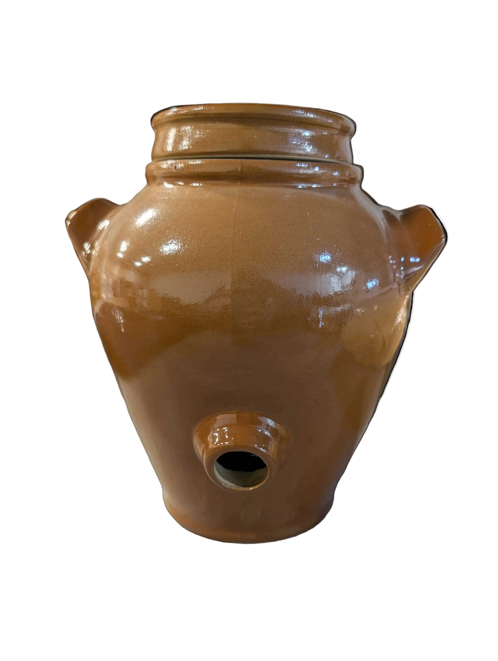 Vintage French Country Vinegar Berry Jar