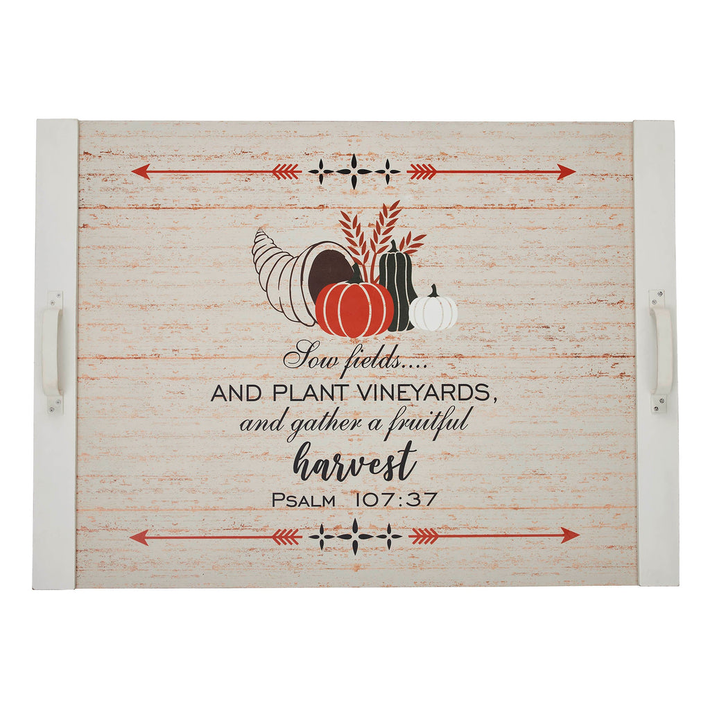 Rustic Wooden Stove Top Cover & Serving Tray