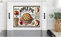 Vintage Apple Pie Farmhouse Stove Cover
