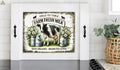 Farm Fresh Cow Farmhouse Stove Cover