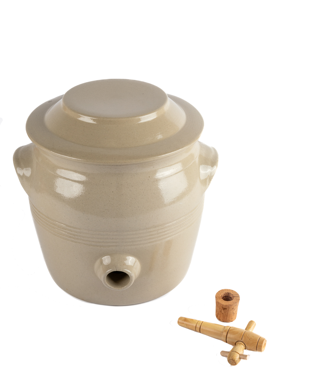 Vintage French Country Vinegar Berry Jar