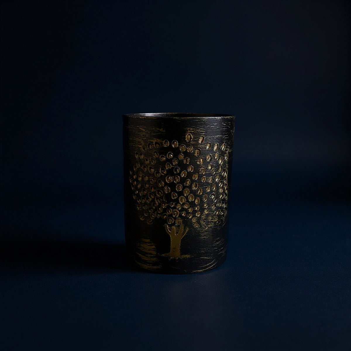 Rustic Tree Votive Candle Holder