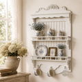 French Country Wall-Mounted Plate & Dish Rack