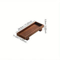 Rustic Acacia Wood Bathroom Vanity Tray