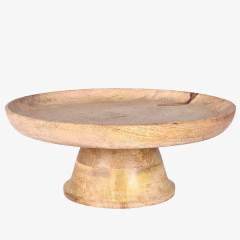 Rustic Mango Wood Cake Stand