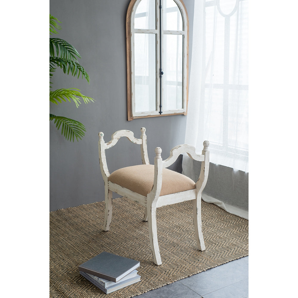Harlow French Country Farmhouse Bench