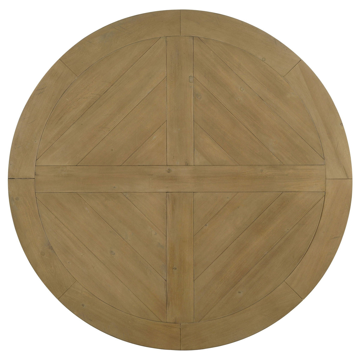 Florence 60-Inch Rustic Honey Farmhouse Dining Table