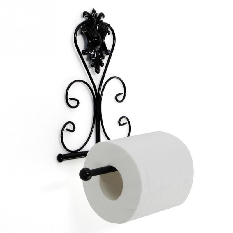 Vintage Farmhouse Iron Toilet Paper Holder