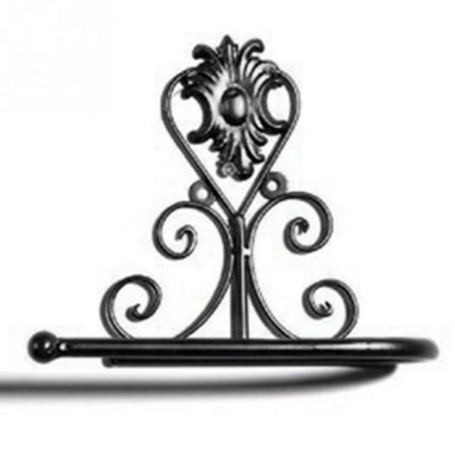 Vintage Farmhouse Iron Toilet Paper Holder