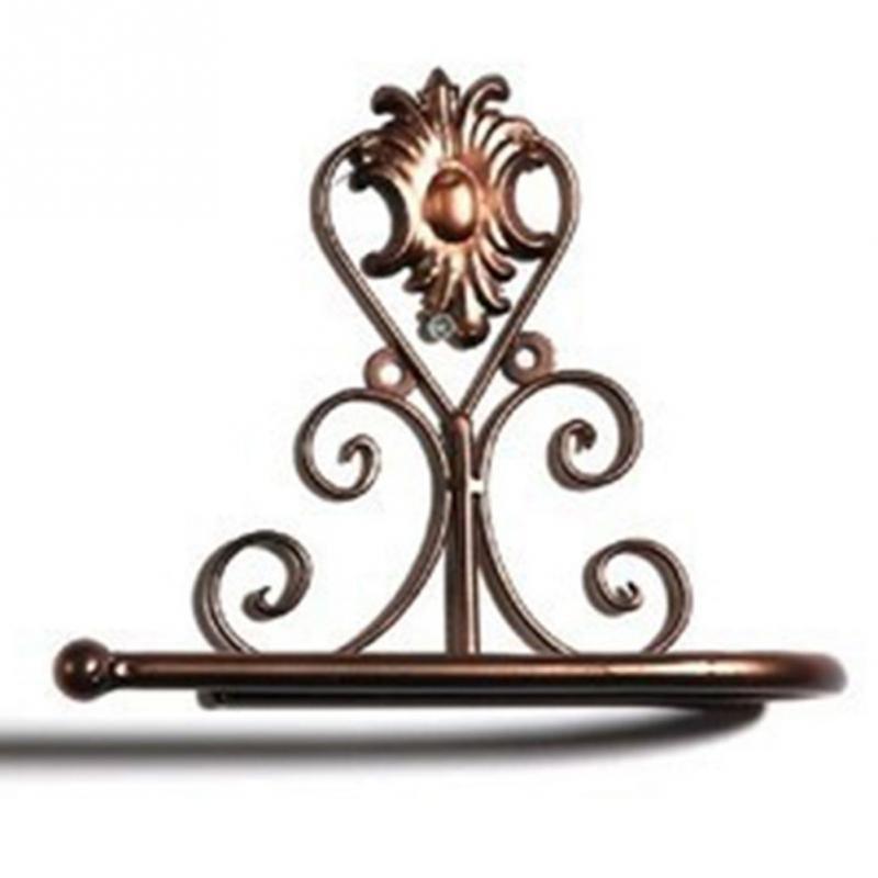 Vintage Farmhouse Iron Toilet Paper Holder