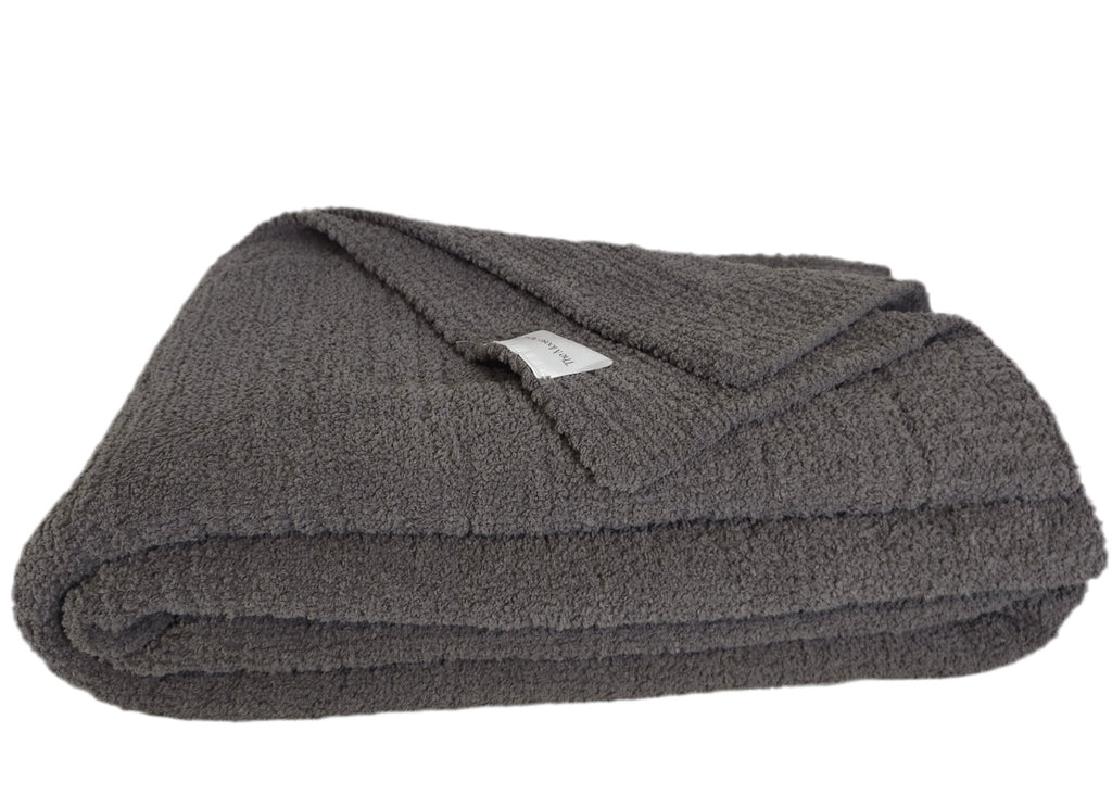 Cozy Textured Farmhouse Nest Throw Blanket